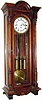 C.1880, Austrian, 3-Weight Grand Sonnerie wall clock, in walnut, full column case, as-found.