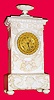 C.1820, French, Alabaster Mantel Clock