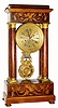 C.1865, French, 4-Column Empire Clock, as-found in fair to good condition.