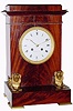 C.1850, Planchon, Paris, 8-day time/strike French Empire style mantel clock, in generally good original condition.