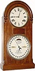 C.1879, Ithaca Clock Co., "No. 5" rosewood double dial calendar clock.
