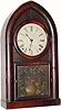 C.1850, Pond and Barnes, Boston, Mass., 8-day time/strike rosewood beehive shelf clock.