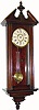 C.1886, New Haven Clock Co., "Regulator No. 25" 8-day walnut timepiece, also called the Fatinitza,