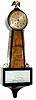 C.1929, Wm. L. Gilbert, 8-Day Banjo, time and strike (pendulum movement), in very good original condition.