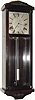 C.1925, William L. Gilbert Clock Co., "Hollywood", 8-day time/strike wall clock in generally good original condition.