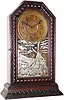 C.1908, Sessions Clock Co., Forestville, CT, "Unique No. 1" model 8-day time only in generally good original condition.