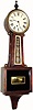 C.1915, Ingraham Clock Co., "Nyanza" 8-day banjo timepiece,