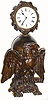 C.1890, French figural clock in the form of an eagle,