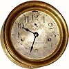 C.1936, Seth Thomas Clock Co., "Engine Lever" 8-day Ship's timepiece.