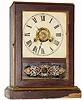 C.1870, German 30-hour time/alarm cottage clock,