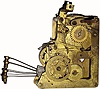 C.1910, Seth Thomas, Chime Movement only, number 90 for 4-bell Sonora chime clock.