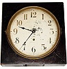 C.1922, Seth Thomas Clock Co., Thomaston, Conn., "Office No. 1" 8-day wall timepiece.