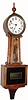 C.1915, Ingraham Clock Co., "Nyanza" banjo clock, with restorations.
