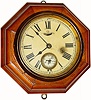 C.1885, Seth Thomas Clock Co., Thomaston, Conn, ONE DAY LEVER, gallery timepiece, in poor condition.