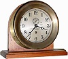 C.1937, Chelsea Clock Co., "The Chelsea" brass "Marine (non-striking) clock",