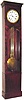 C.1890, French, Mahogany Tall Clock, with good pinwheel movement.