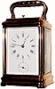 C.1890, French, Drocourt, Brass Cased Carriage Clock Petit Sonnerie,