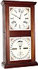 C.1874, Ithaca Calendar Clock Co., "No. 10 Farmer's" 8-day time/strike walnut, perpetual calendar clock, in excellent original condition.