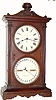 C.1896, Seth Thomas Clock Co., Thomaston, CT. "Parlor Calendar No. 6" 8-day striking clock with R. T. Andrews 1876 patent calendar movement, in excellent original condition.