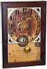 C.1816, Seth Thomas, Plymouth, Conn., rare wooden works, Terry patent "Box Clock" in excellent condition.