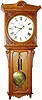 C.1905, Seth Thomas, Thomaston, Conn, "Regulator No. 8 " Short, in excellent condition, with the oak case attractively refinished to a golden caramel color.