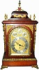 C.1890, English, 3-Fusee, Double Chime Bracket Clock in very good original condition.