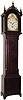 C.1820, Silas Hoadley, Plymouth, Conn. Scarce 8-day pull wind tall clock