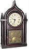 C.1850, Brewster and Ingrahams, 8-day onion top or round gothic shelf clock.