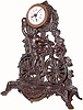 C.1900, French, BICYCLE spelter figural clock in generally good original condition.