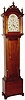 C.1820, American 8-Day Tall Case Clock