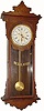 C.1890, E.N. Welch Mfg Co, SEMBRICH , 8-Day time and calendar wall clock in black walnut, and in excellent original condition.
