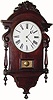 C.1880, Unknown, but likely Geo Jones walnut wall regulator in very good as-found condition.