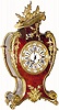 C.1890, French, Boulle type mantel clock in the style of Louis XV,