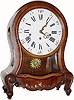 C.1890, German, Manduuml;ller GmbH, a Westminster chime bracket clock in the Neuchatel style, and in excellent original condition, running and chiming.