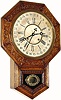 C.1901, Ansonia Clock Co., "Drop Octagon Extra Calendar" 8-day time and strike calendar clock, in good condition, with restoration.