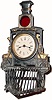 C.1886, Ansonia Clock Co., "Novelty No. 44" 30-hour timepiece in fair to good condition, with restoration.