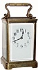 C.1900, French, Brass Cased Carriage Clock,
