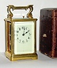 C.1900, French, Brass Cased Carriage Clock,