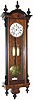 C.1880, German, Gustav Becker, 2-Wt "Vienna Regulator", with restorations.