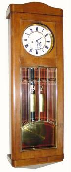 Mixed lot: C.1920, Austrian, 2-Weight Deco style box regulator, with a 50 year earlier movement that is clean and running. — Antique Clocks Price Guide