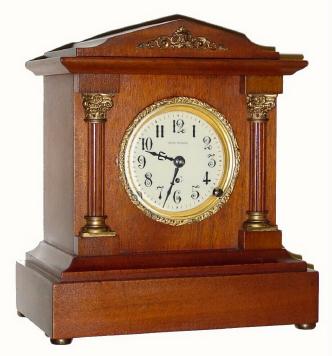 C.1909, Seth Thomas Clock Co., "Berkley", 8-day time and strike mantel clock, in outstanding original condition (movement just cleaned). — Antique Clocks Price Guide