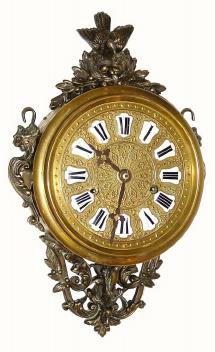 C.1889, New Haven Clock Co., Chatelaine, 15-day lever movement wall timepiece, less chain. — Antique Clocks Price Guide