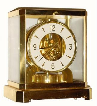 C.1969, Swiss, LeCoultre ATMOS, perpetual, never wind mantel timepiece, serial No.259040. — Antique Clocks Price Guide