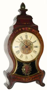 C.1910, French, 8-day time and strike bracket clock in the Neuchatel style. — Antique Clocks Price Guide