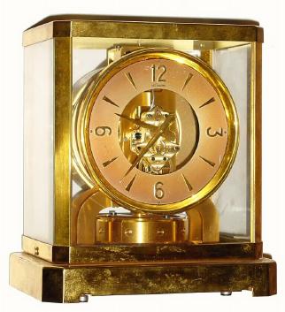 C.1951, Swiss, LeCoultre ATMOS, perpetual, never wind mantel timepiece, serial No.37293. — Antique Clocks Price Guide