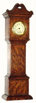 C.1925, American, Mini Tall Clock in very good original condition. — Antique Clocks Price Guide