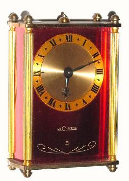 C.1955, LeCoultre, Musical Alarm clock in very good original condition. — Antique Clocks Price Guide