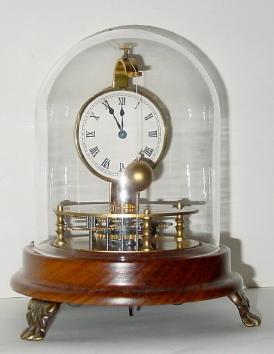 C.1975, German, Horolovar (Clocktrade Enterprises, Bronxville) reproduction of the famous Briggs rotary clock. — Antique Clocks Price Guide