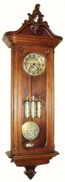C.1885, Austrian, 2nd Baroque 3-weigHeight grand sonnerie wall clock in very good original condition. — Antique Clocks Price Guide