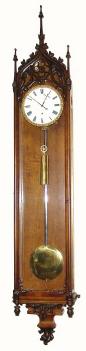 C.2001, Hungarian, New, Gothic repro-duction of 19th Century Viennese Pendluhr, with 30 day movement. — Antique Clocks Price Guide